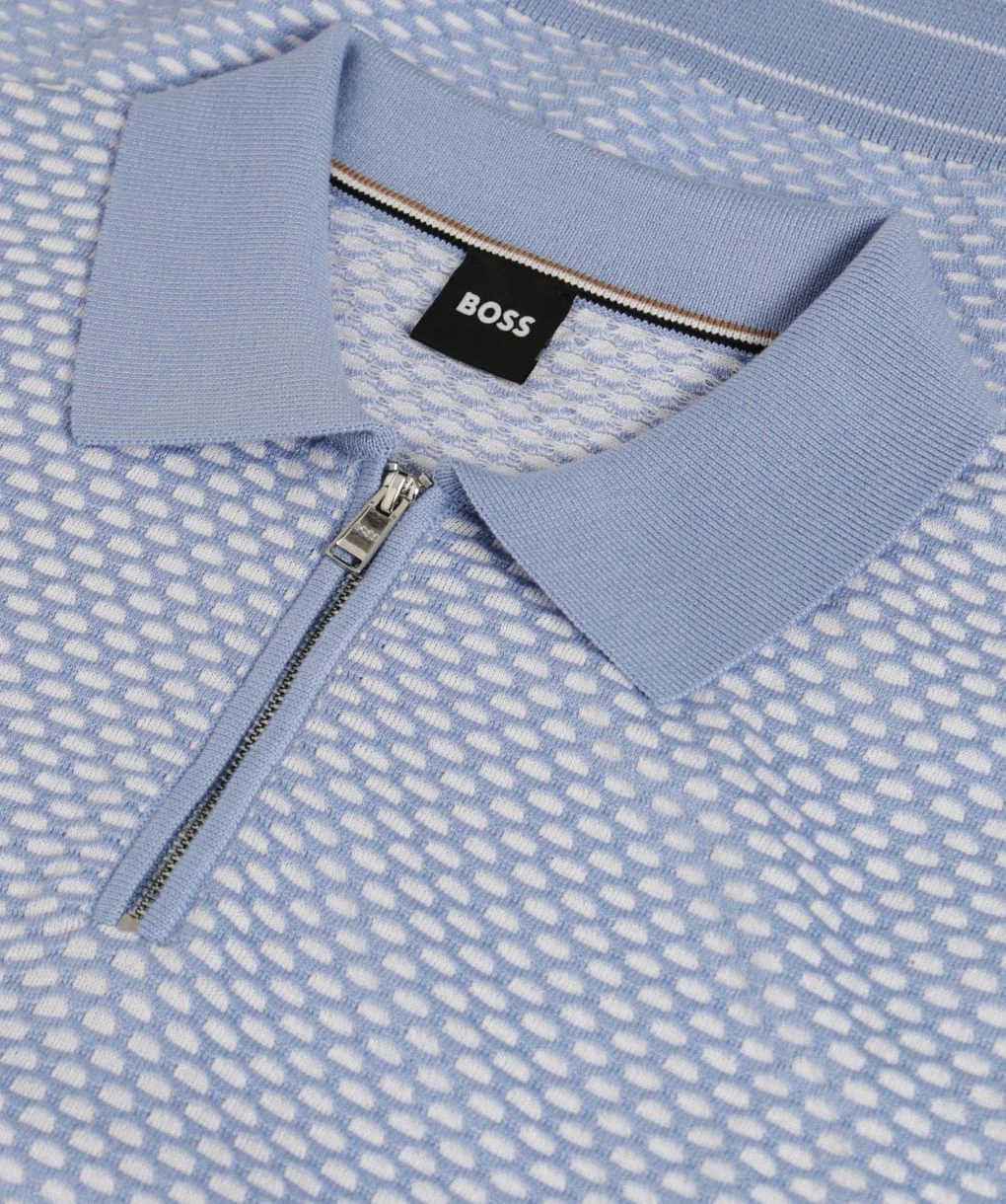 Boss Knitted Grande Polo Shirt 4 Boss Knitted Grande Polo Shirt - Image 2