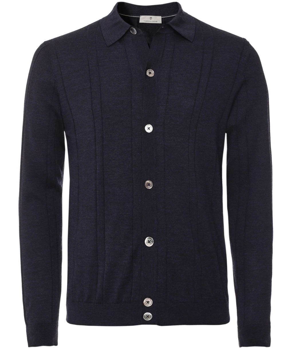 Merino Button Cardigan 3 Merino Button Cardigan