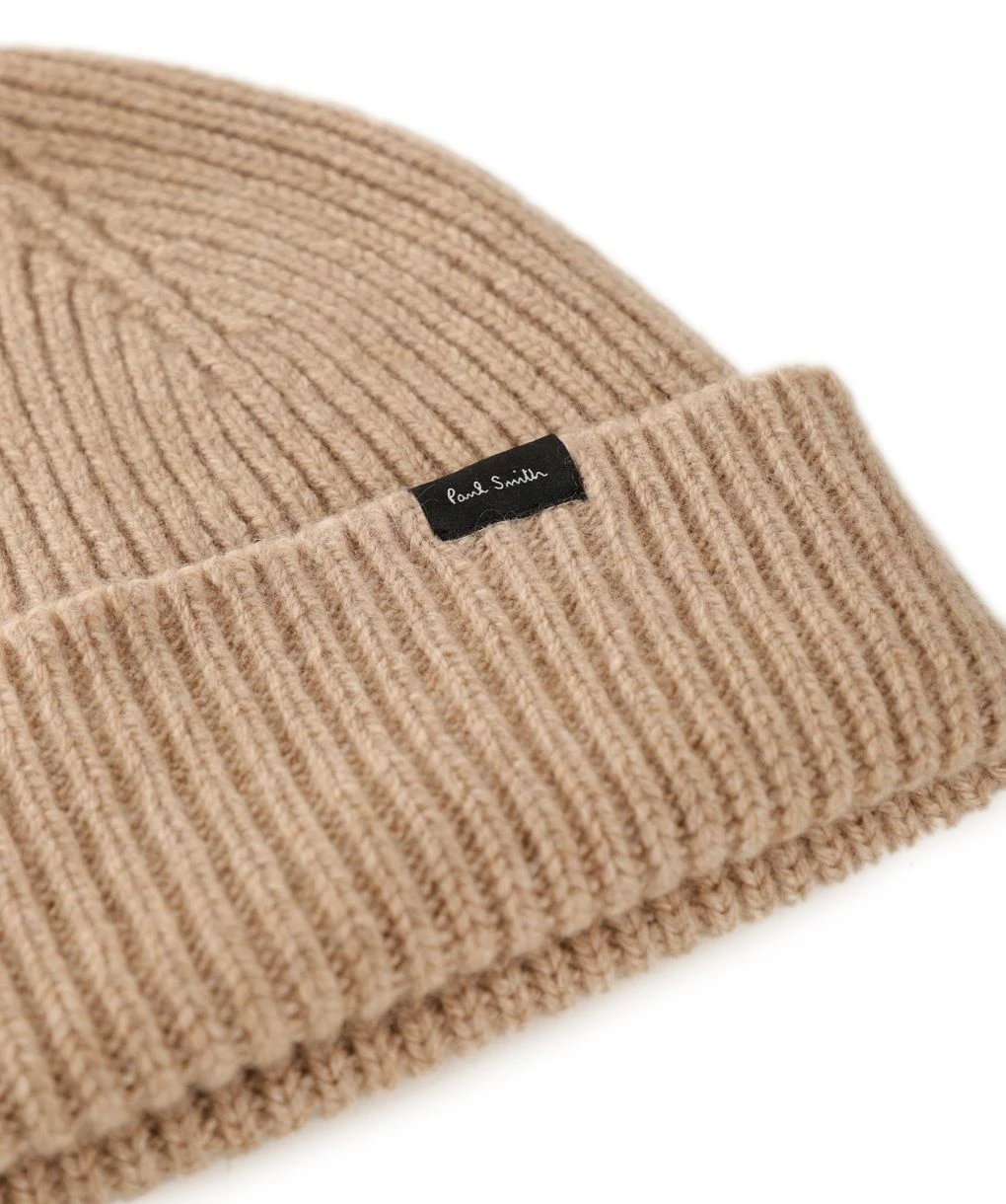 PAUL SMITH Merino Cashmere Beanie 4 PAUL SMITH Merino Cashmere Beanie - Image 2