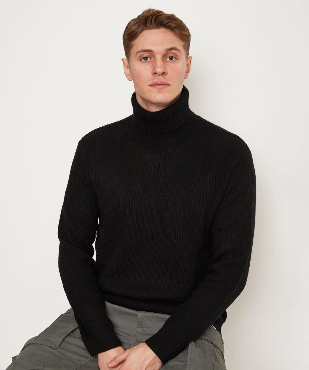 Les Deux Merino Roll Neck Eddie Jumper 4 Les Deux Merino Roll Neck Eddie Jumper - Image 2