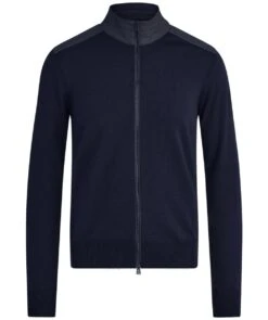 BELSTAFF Merino Wool Kelby Zip Cardigan