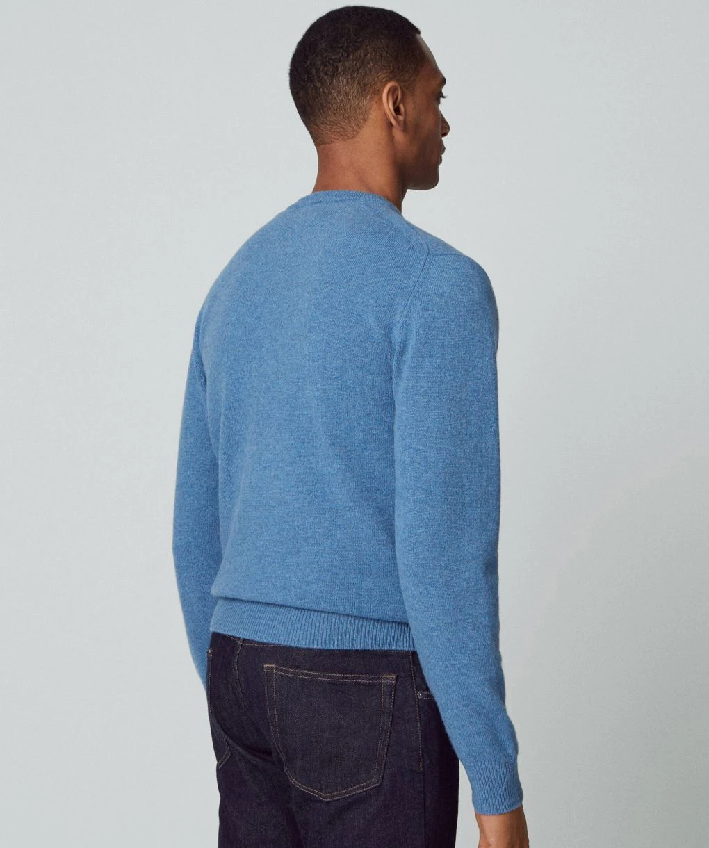 Hackett Lambswool Crew Neck Jumper 5 Hackett Lambswool Crew Neck Jumper - Image 3