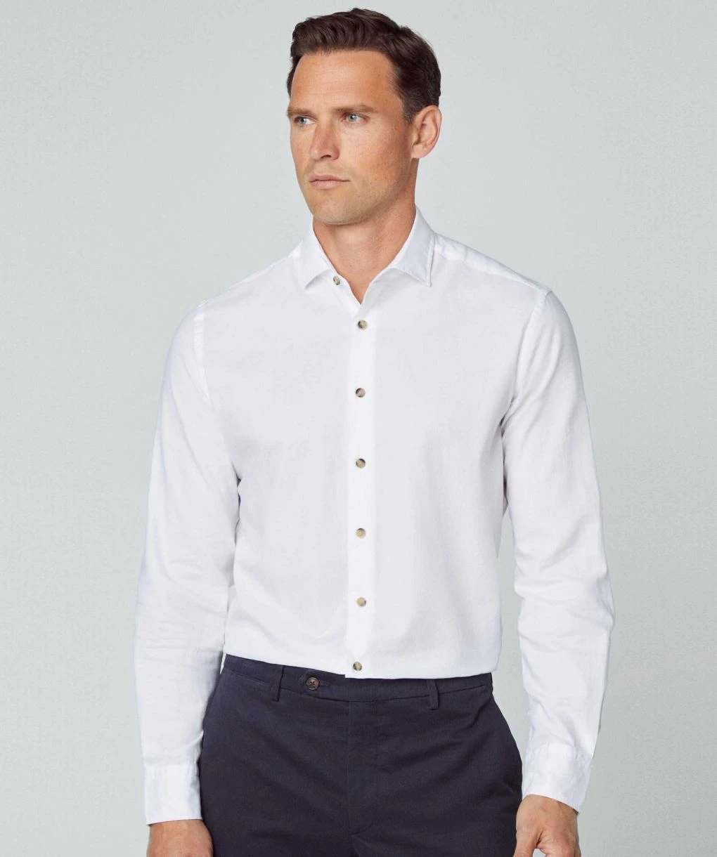 Hackett Slim Fit Soft Twill Shirt 4 Hackett Slim Fit Soft Twill Shirt - Image 2