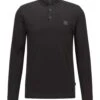 Boss Slim Fit Long Sleeve Passerby Polo Shirt