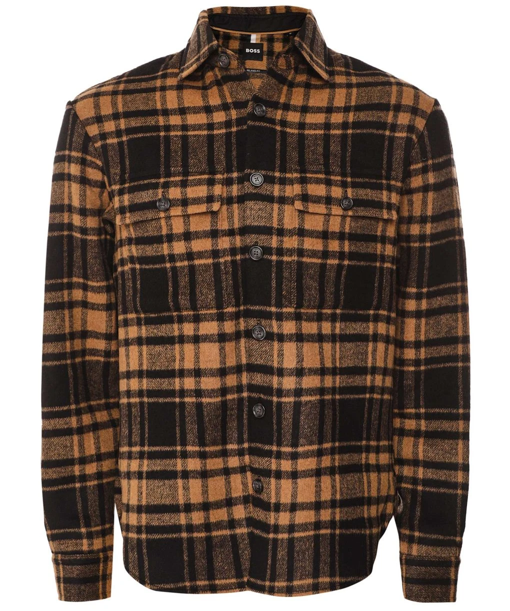 Boss Wool Check S-Owen Overshirt 3 Boss Wool Check S-Owen Overshirt